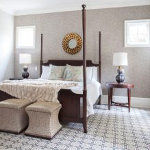 Papel pintado gris: combinaciones, diseño, elección de muebles y Cortinas, 101 fotos del interior - 31