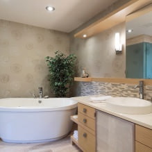 Papel pintado gris: combinaciones, diseño, elección de muebles y cortinas, 101 fotos del interior-22
