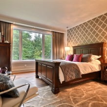 Papel pintado gris: combinaciones, diseño, elección de muebles y cortinas, 101 fotos del interior-8