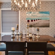 Papel pintado gris: combinaciones, diseño, elección de muebles y cortinas, 101 fotos del interior-24