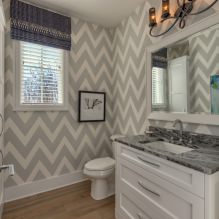 Papel pintado gris: combinaciones, diseño, elección de muebles y cortinas, 101 fotos del interior-17