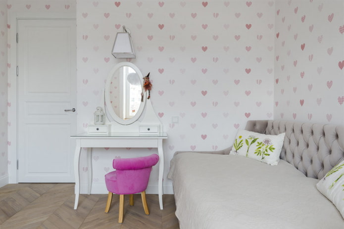 papel tapiz con corazones