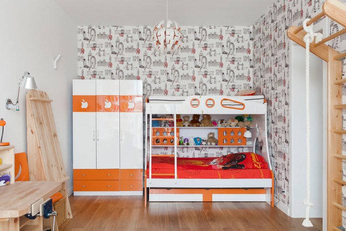 Habitación infantil para dos niños