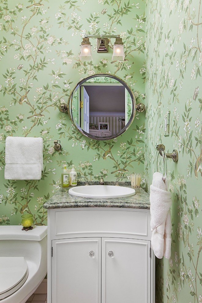 Papel tapiz verde