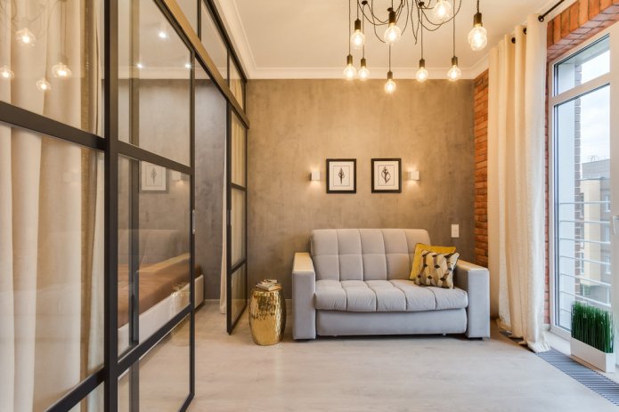 Papel pintado estilo loft