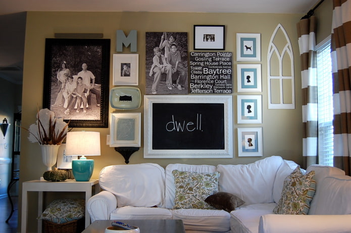 fotos con letras e inscripciones en el interior