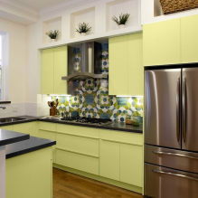 Diseño de cocina verde oliva-5
