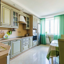 Diseño de cocina verde oliva-4