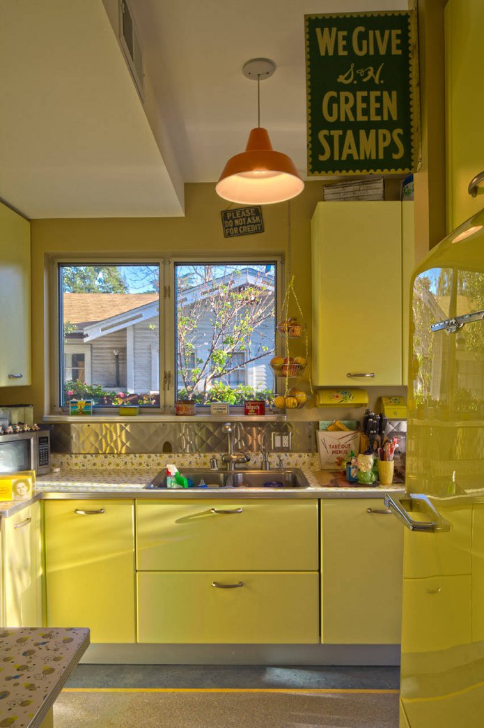 Cocina sin cortinas