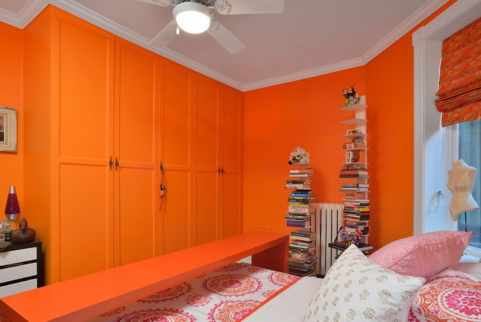 orange closet