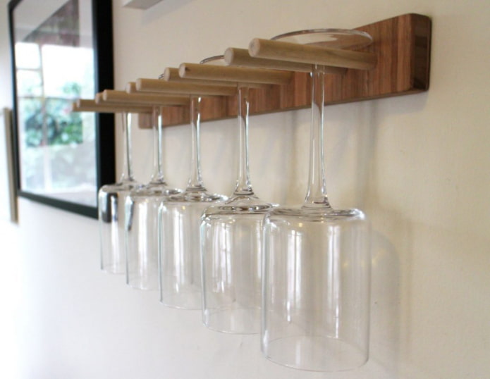 Estante para copas de vino