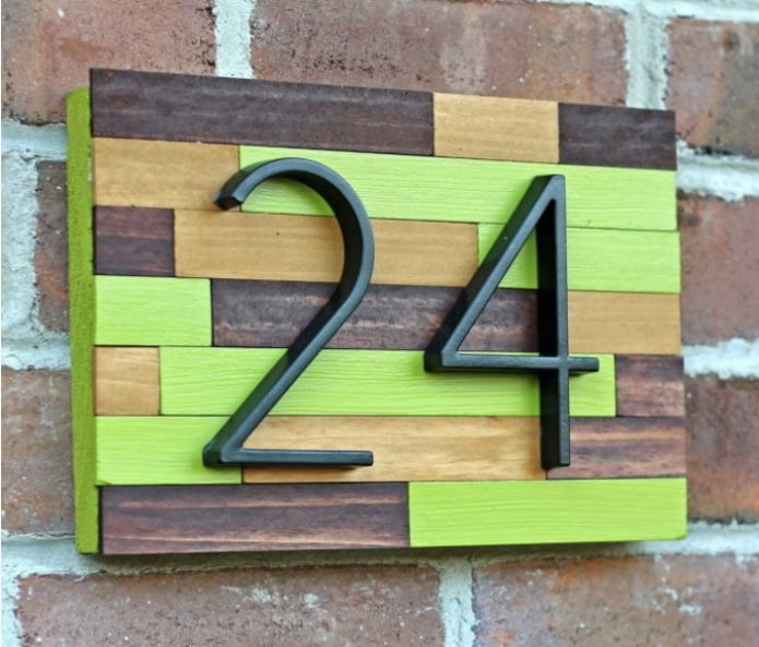 Mosaico de madera