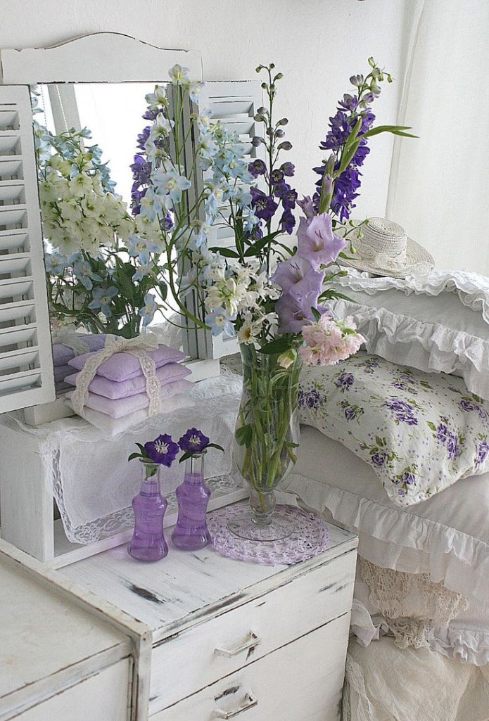 decoración lavanda