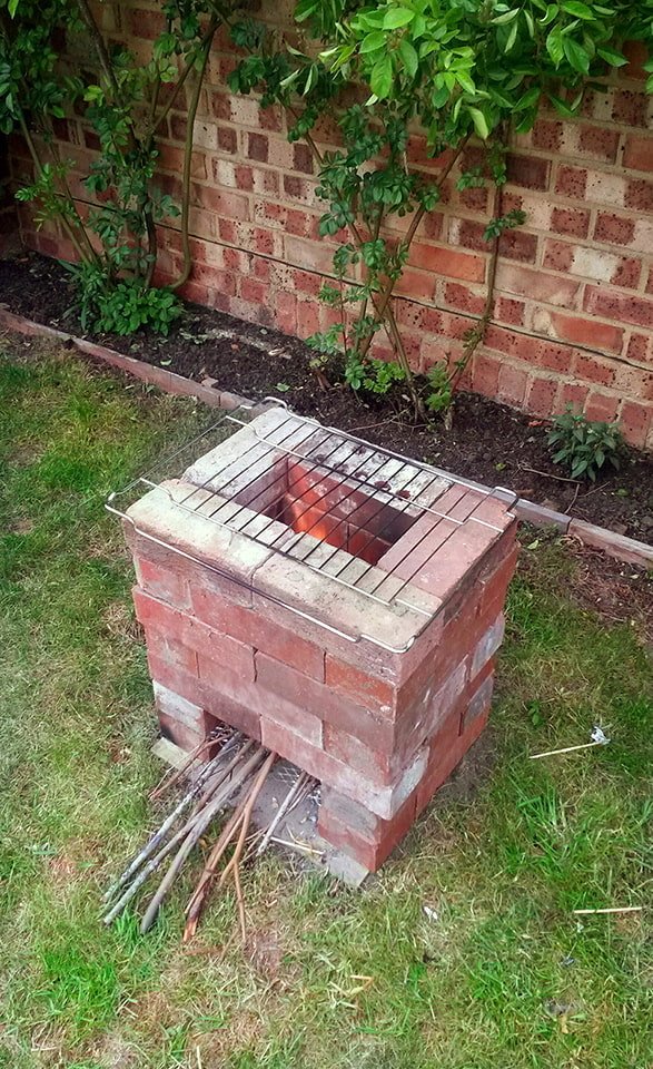 Barbacoa de camping