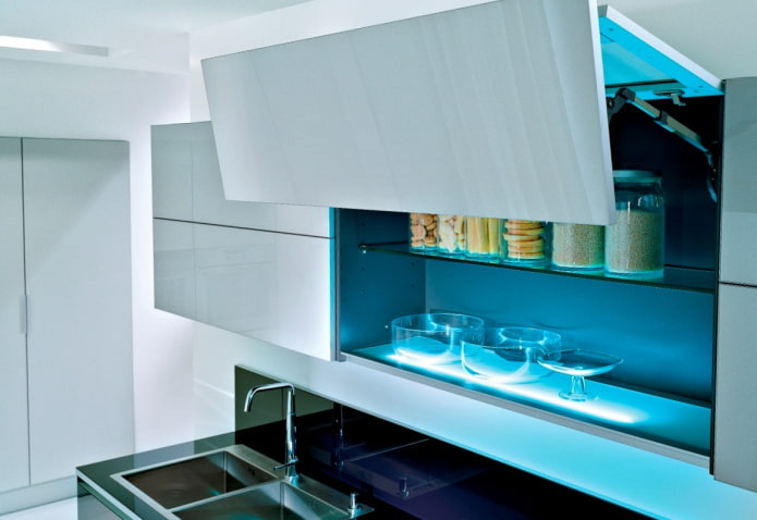 Iluminación interior de armarios