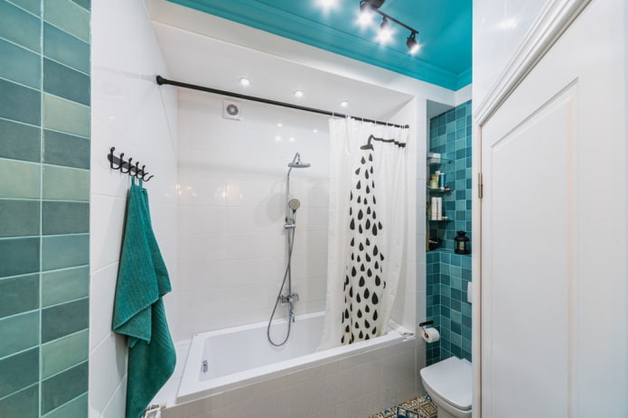 iluminación en el baño