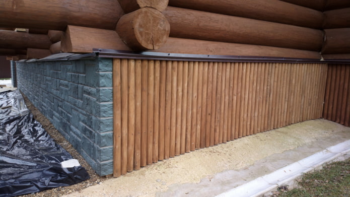 acabado de madera para exteriores de casas