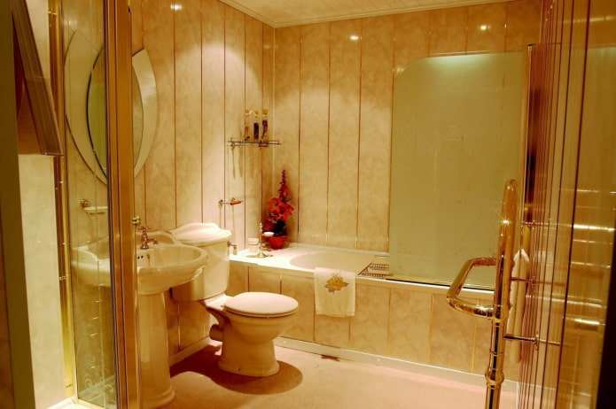Paneles de PVC en el baño