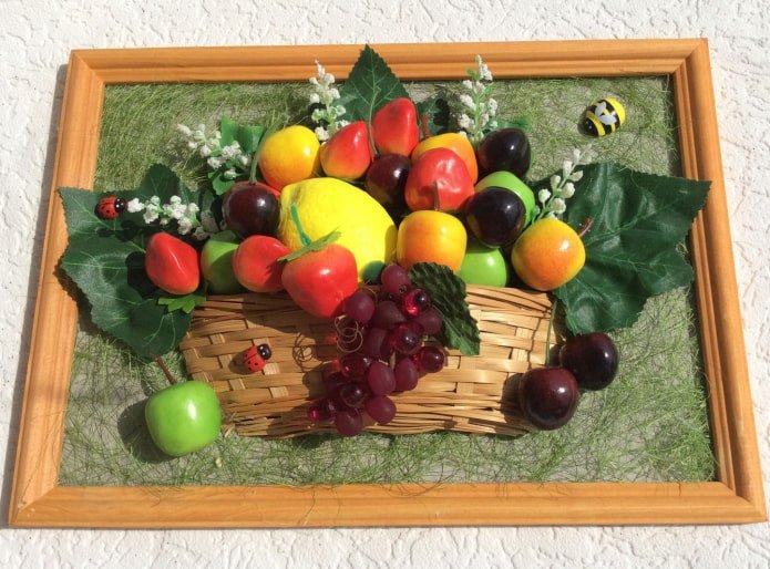 Panel de cocina de frutas