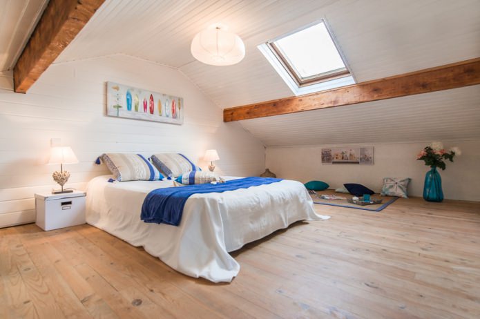 Parquet en el dormitorio
