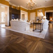 Parquet en el interior: tipos, selección de colores, métodos de instalación, 70 fotos-6