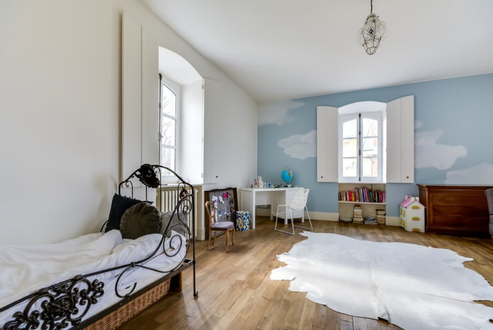 Parquet en la habitación infantil