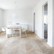 Parquet en el interior: tipos, selección de colores, métodos de instalación, 70 fotos-2