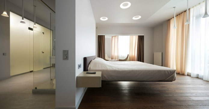 cama de estilo moderno