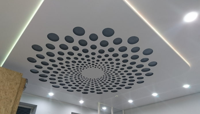estructura perforada flotante