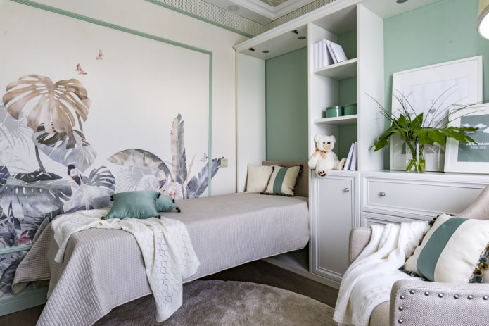 Habitación infantil en colores claros