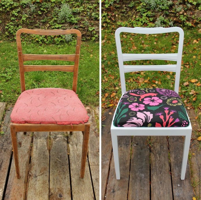 Actualizar una silla