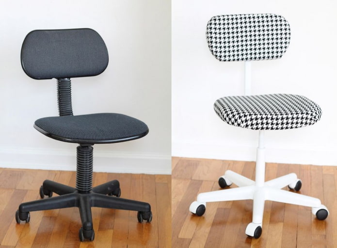 Transformando una silla de computadora