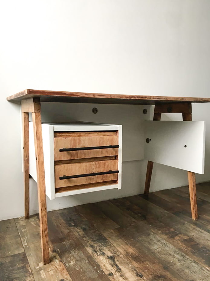 Mesa después de la remodelación