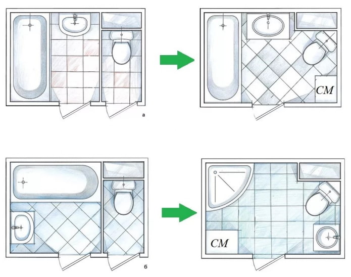 Remodelación de un baño en una casa Jruschov
