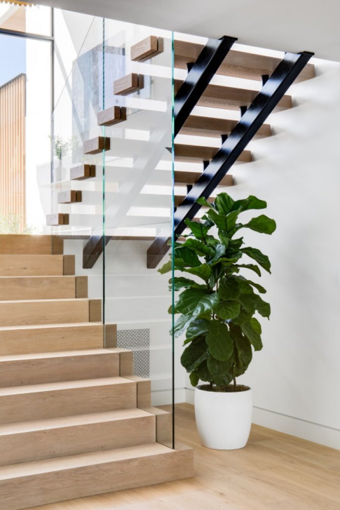 barandillas de vidrio para escaleras
