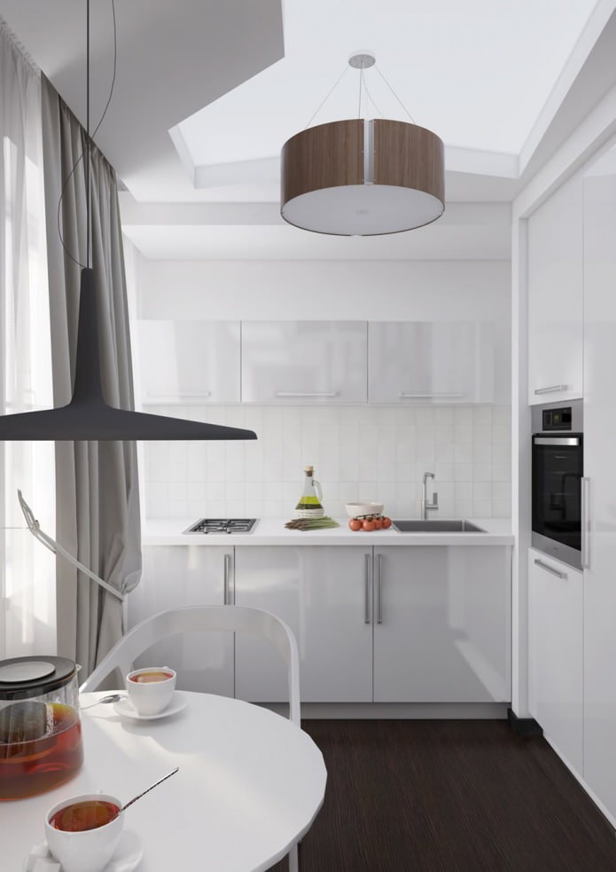cocina en el interior de un apartamento de 54 m².