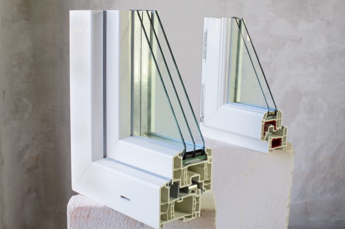 opciones de ventanas de doble acristalamiento para ventanas de PVC
