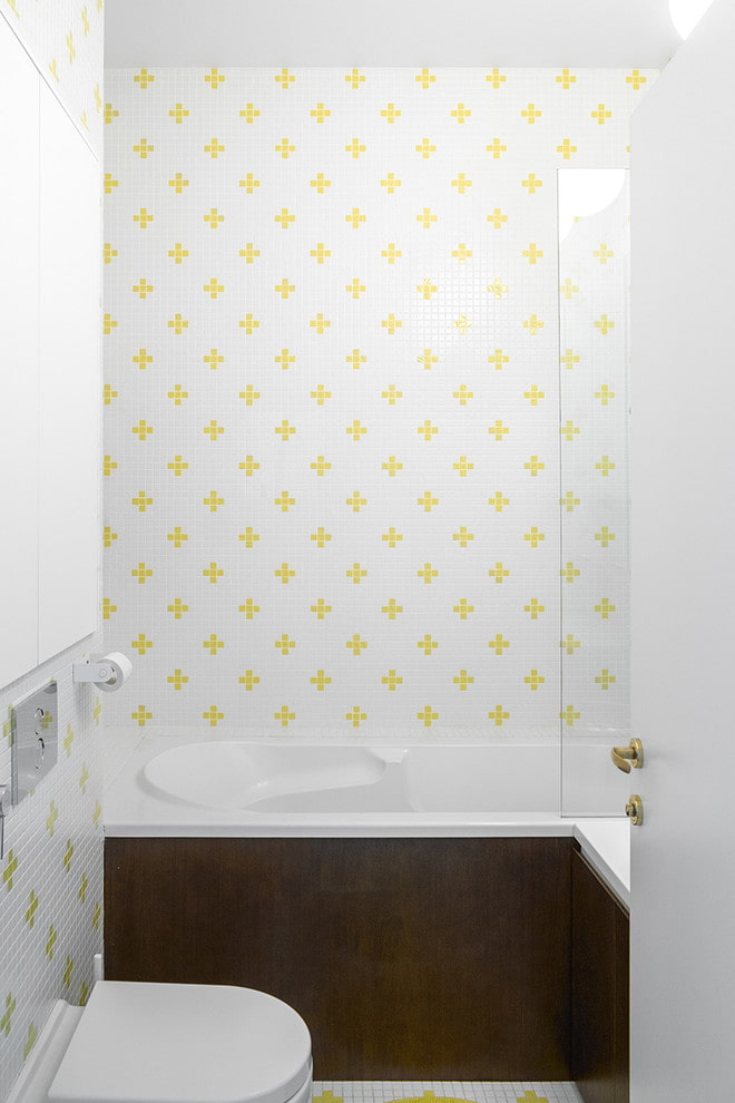 azulejo con un adorno
