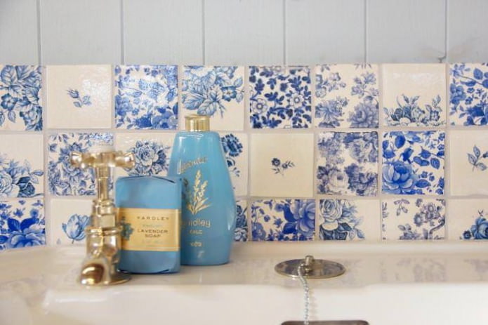 azulejos patchwork gzhel