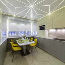Iluminación en la cocina bajo los gabinetes: los matices de la elección e instrucciones paso a paso-6