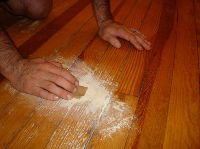 masilla para pisos de madera