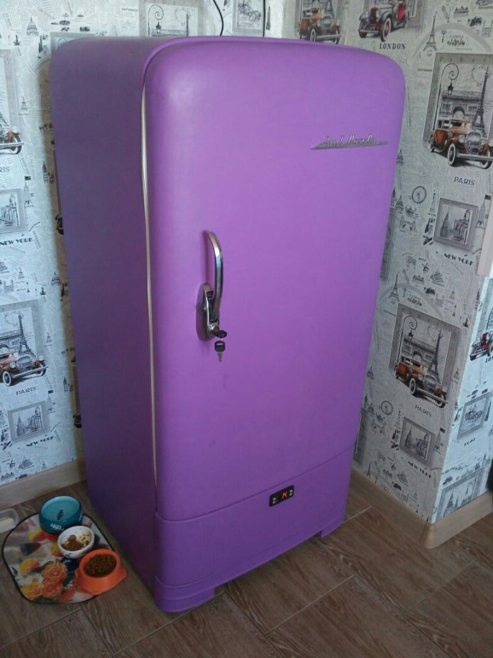 lilac fridge