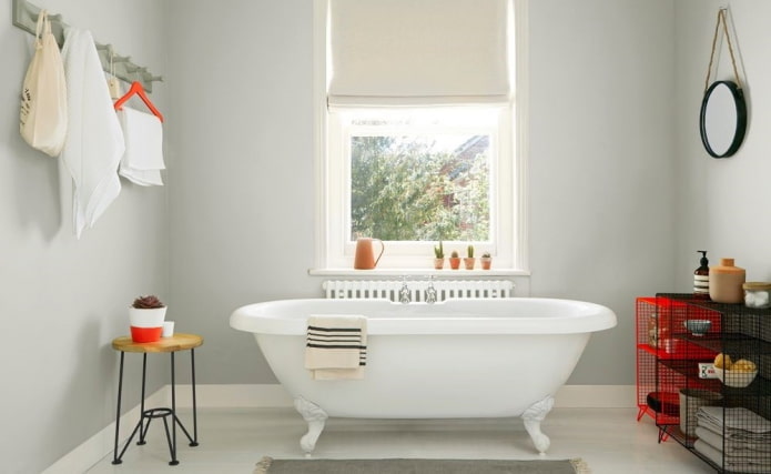Baño en estilo escandinavo