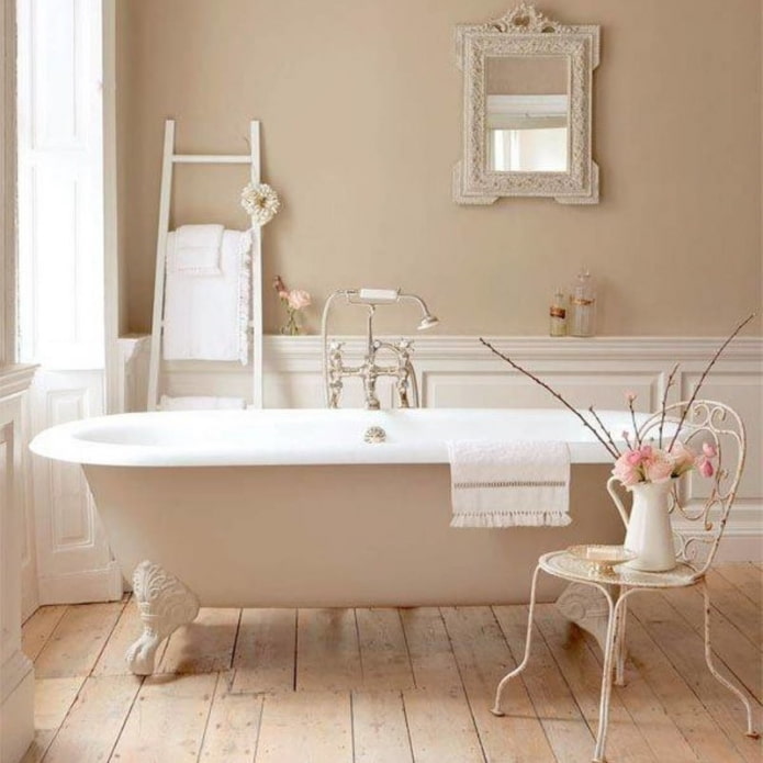 Baño en estilo Shabby Chic