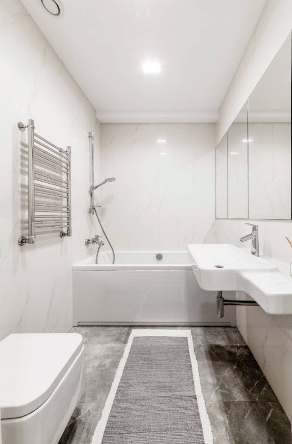 opciones de alfombra de baño