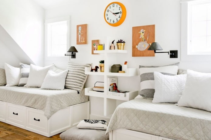 Estantes para decorar la habitación infantil