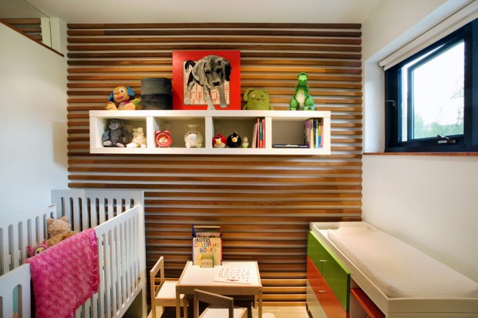 Estantes para la habitación de los niños