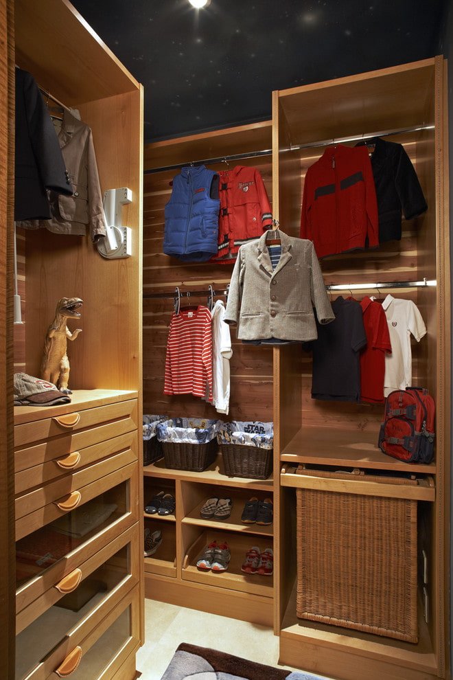 Vestidor con cesta