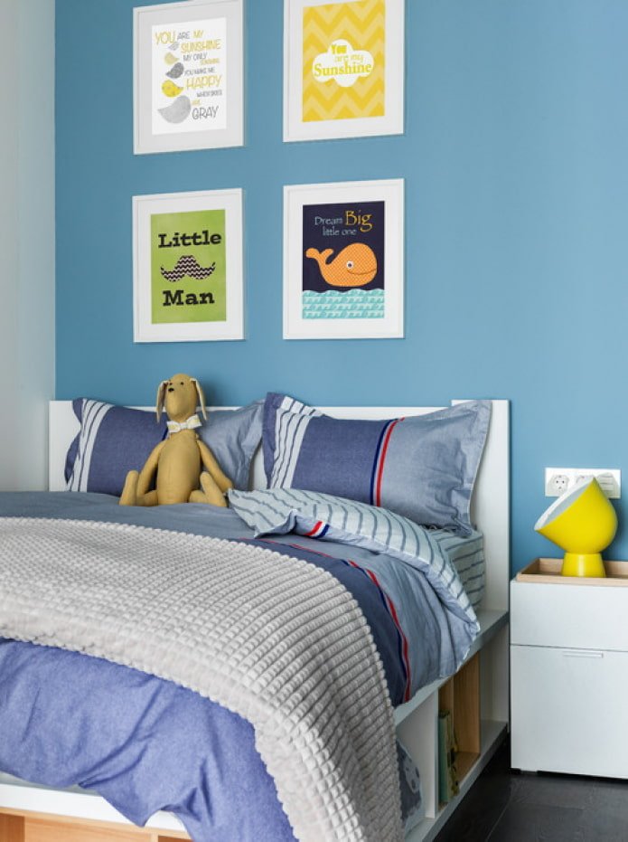 carteles infantiles brillantes