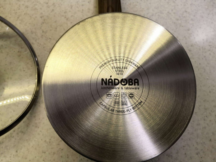 Marcado de utensilios de cocina para cocinas de inducción